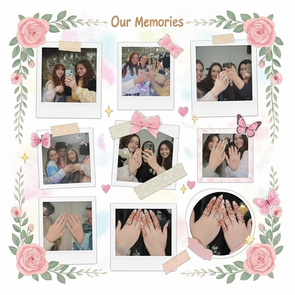 Customizable Memory Book – Personalised Friendship & Story Book | Photo + Text | Perfect Gift